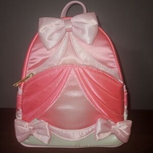 Loungefly Disney Cinderella 75th Anniversary Pink Mini Backpack